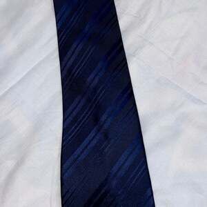 Punto Ocho Blue Linear Grid Plaid Silk Blend Necktie